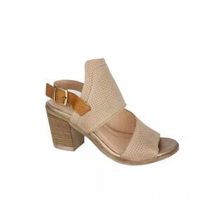 NEW ERIC MICHAEL women's bistro slingback sandal in taupe